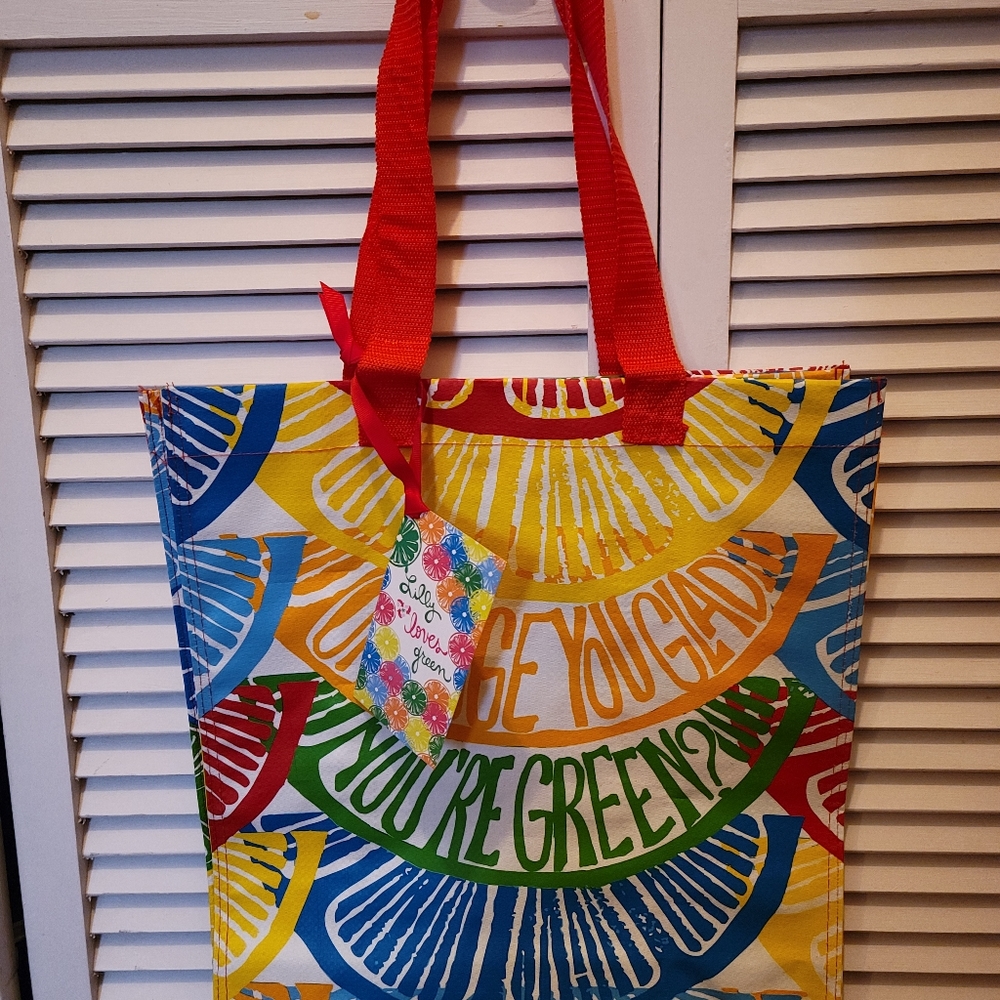 Lily Pulitzer Reusable Shopping Bag
